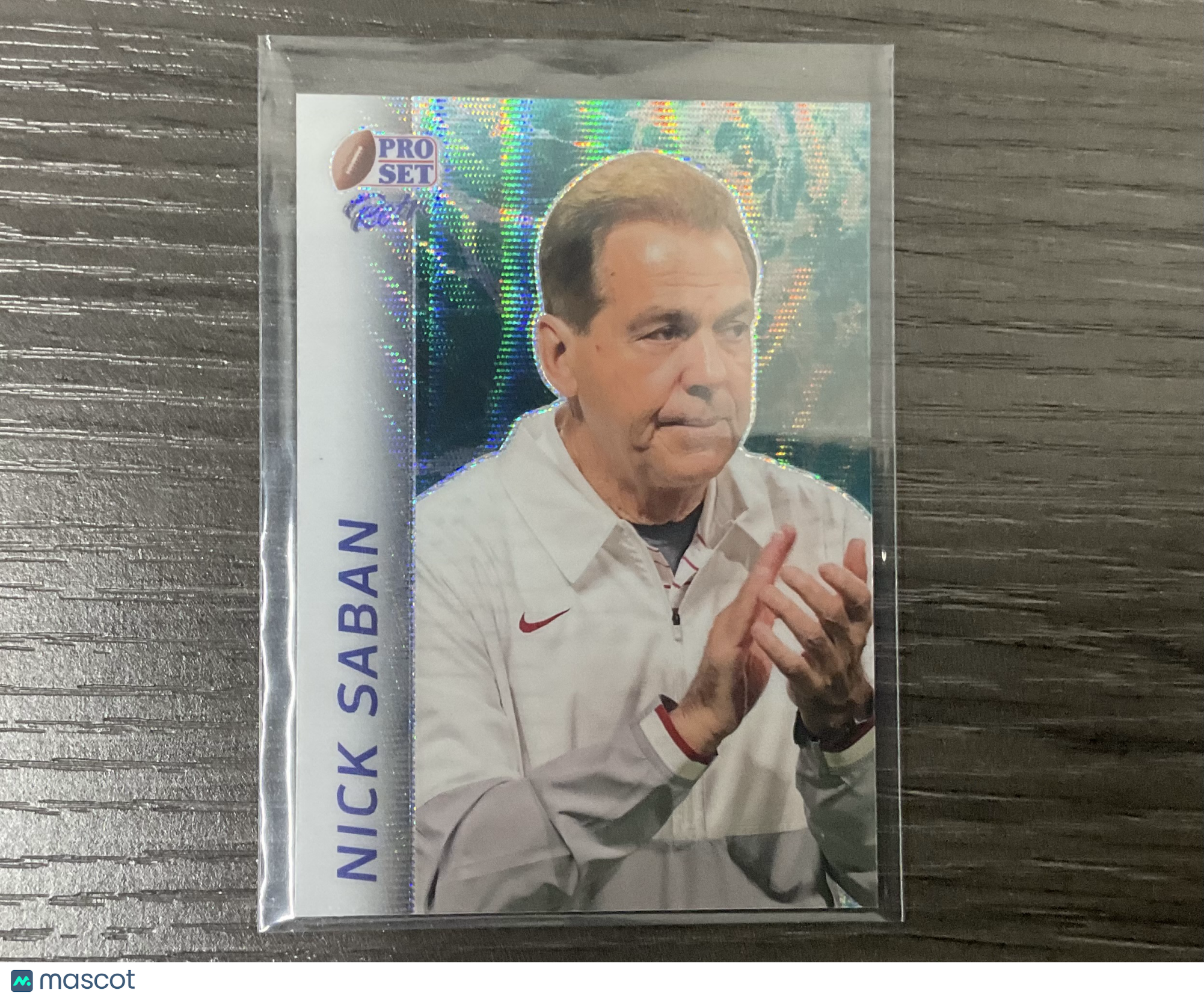 2024 Leaf Pro Set Retro Nick Saban 1/1