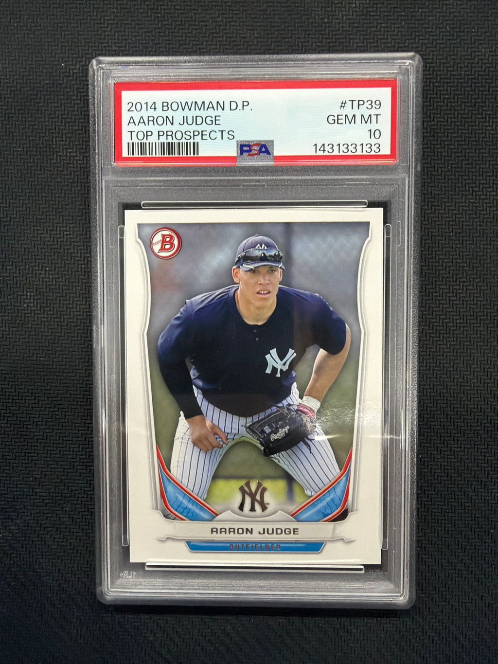 2014 Bowman Draft Prospects Aaron Judge Top Prospects PSA 10 Yankees