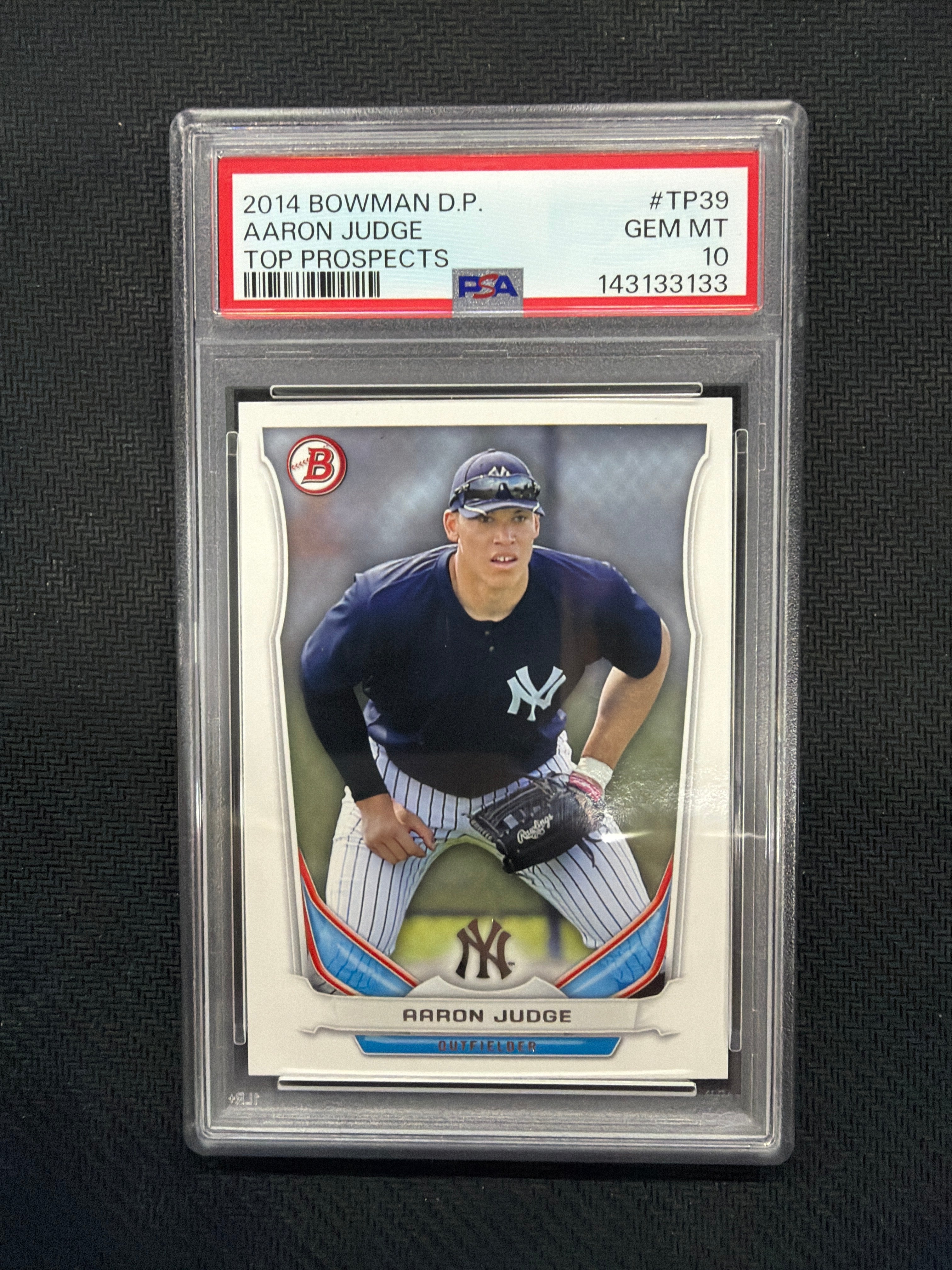 2014 Bowman Draft Prospects Aaron Judge Top Prospects PSA 10 Yankees