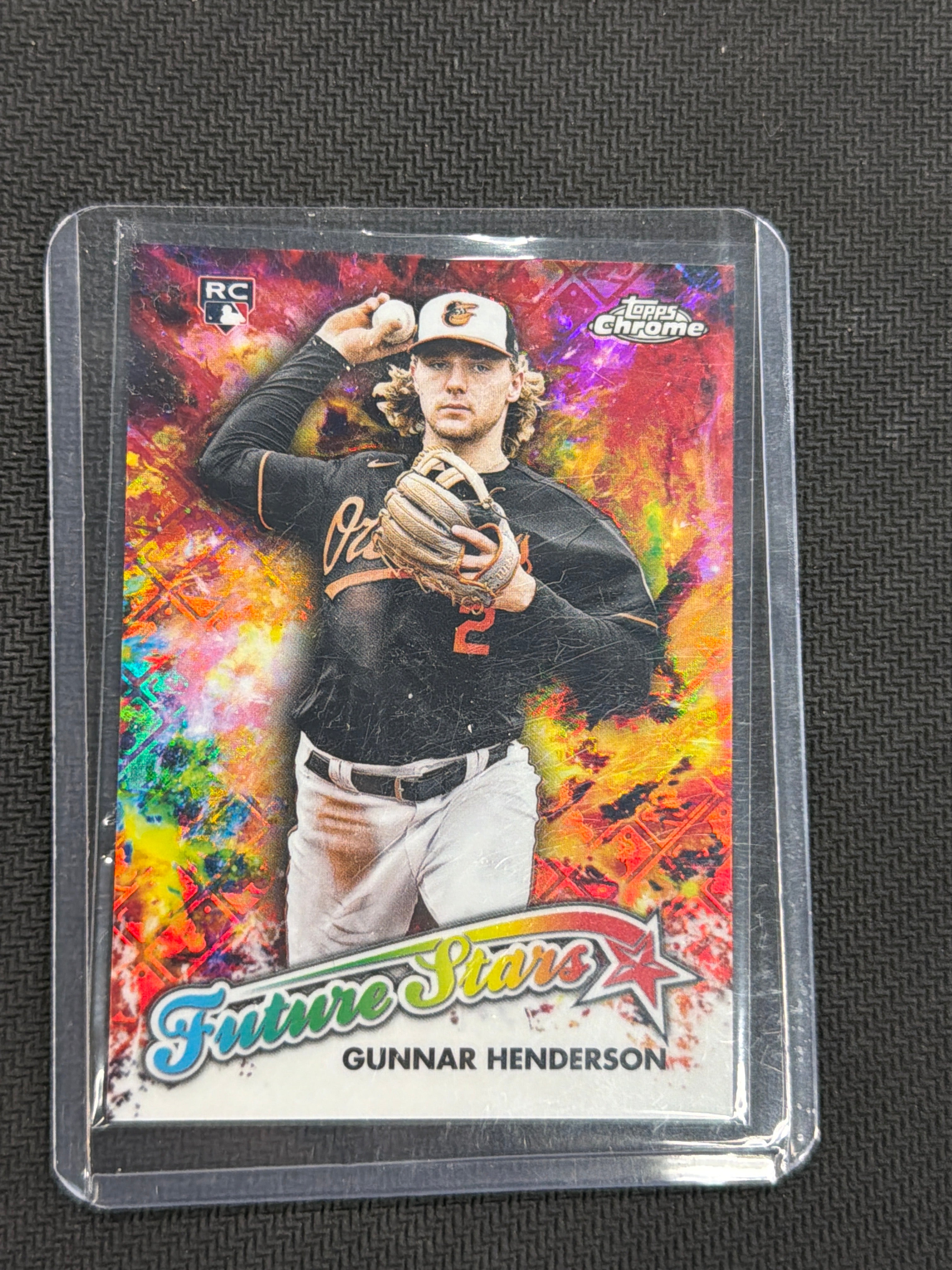 2023 Topps Chrome Gunnar Henderson Future Stars Logofractor Rookie Orioles