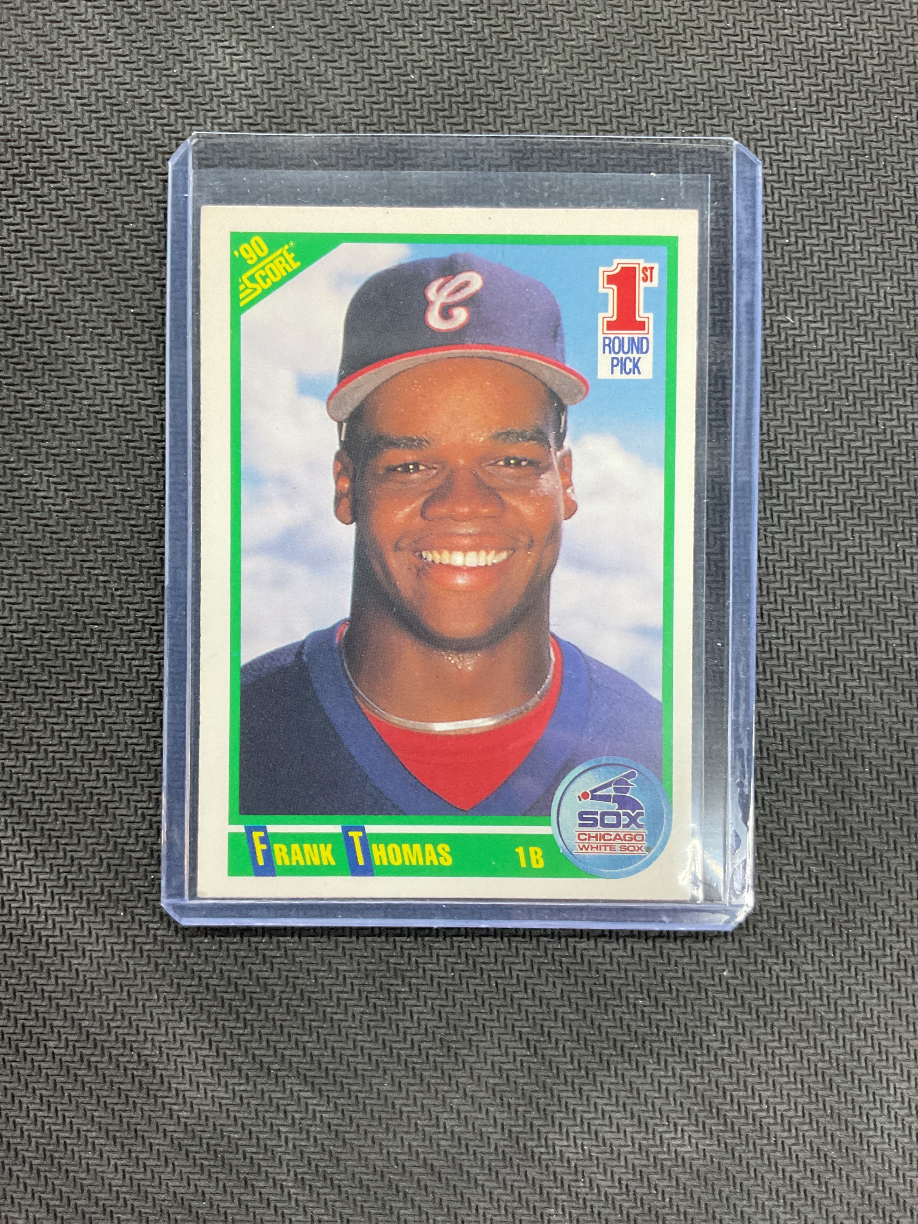 1990 Score Frank Thomas Rookie 1st Round Pick Auburn