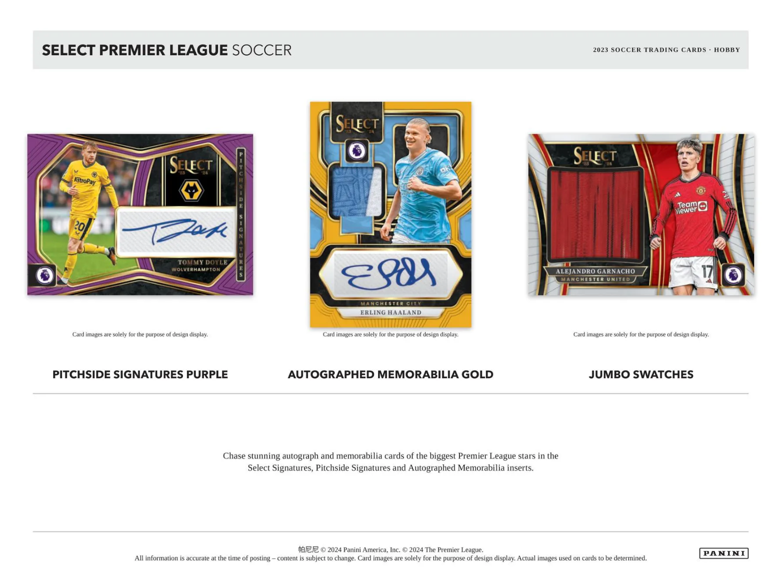 2023-24 Panini Select Premier League Hobby Box
