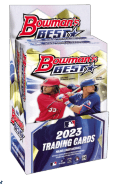MLB Topps 2023 Bowman's Best Baseball Trading Card HOBBY Box [2 MINI Boxes]