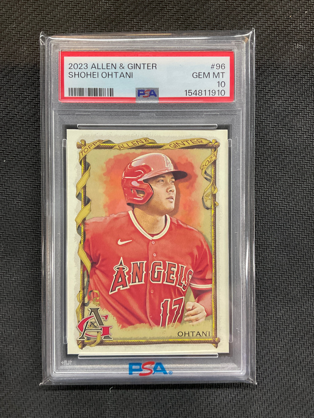 2023 Topps Allen & Ginter Shohei Ohtani #96 PSA 10 910