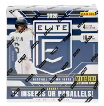 2026 Panini Donruss Elite Baseball Mega Box (Silver Status Parallels!)