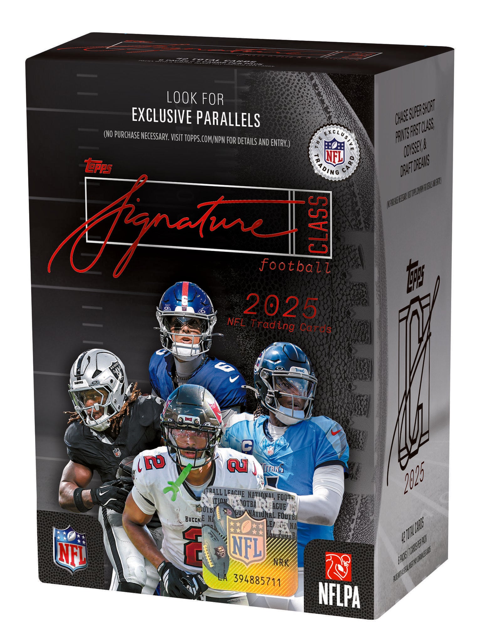 2025 Topps NFL Signature Class Value Blaster Box
