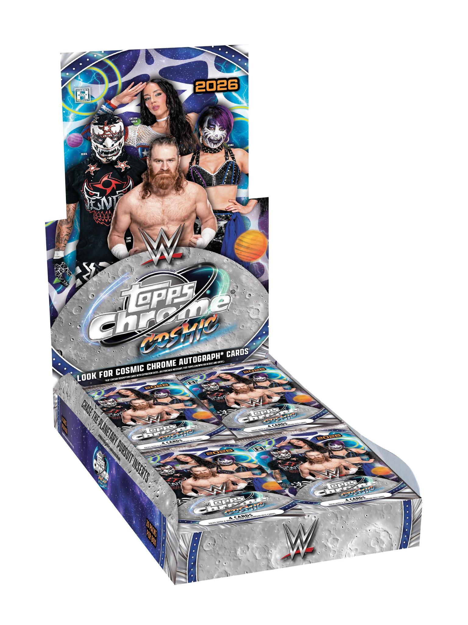 2026 Topps WWE Cosmic Chrome Hobby