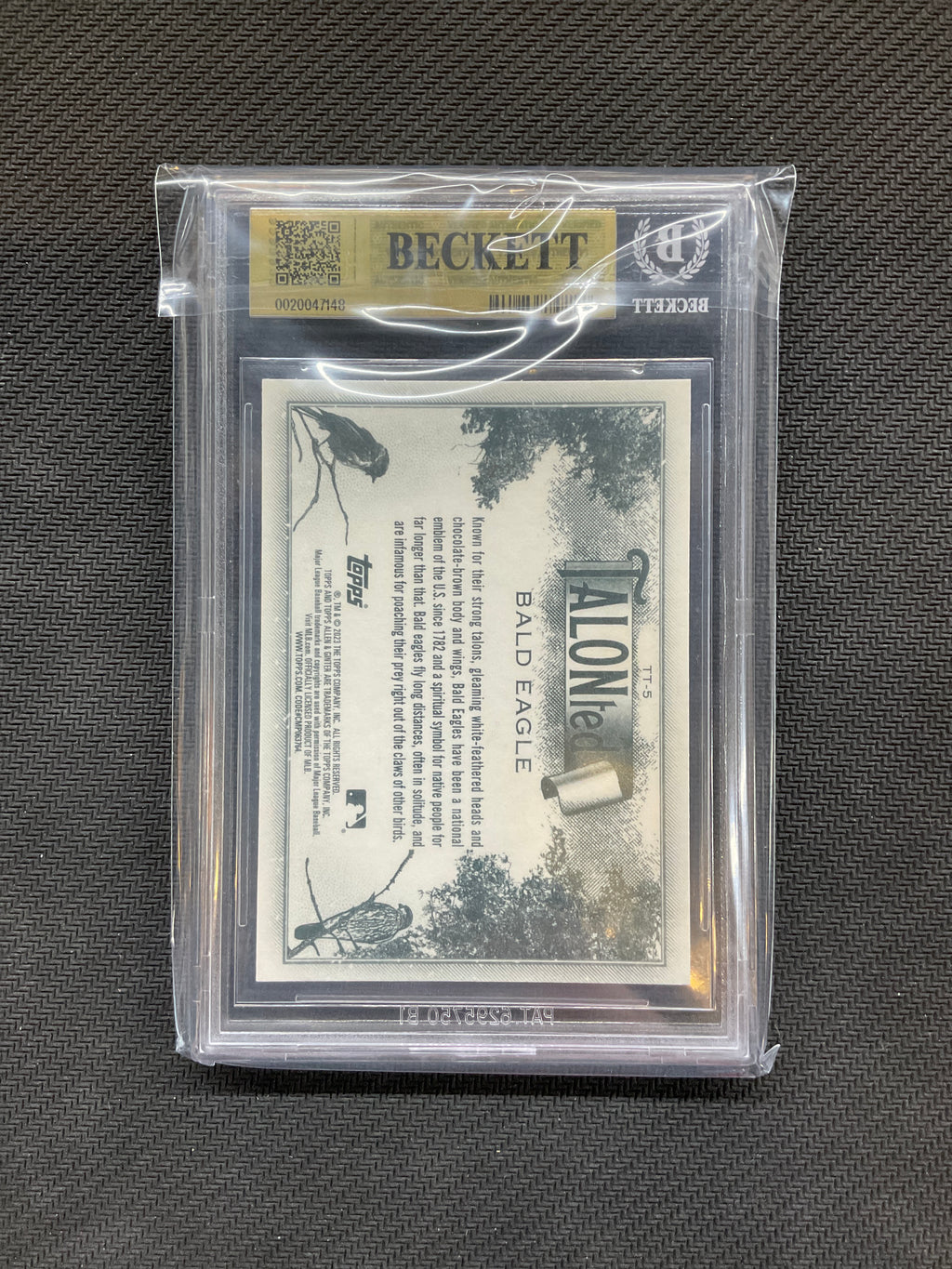 2023 Topps Allen & Ginter Bald Eagle Talonted BGS 9.5