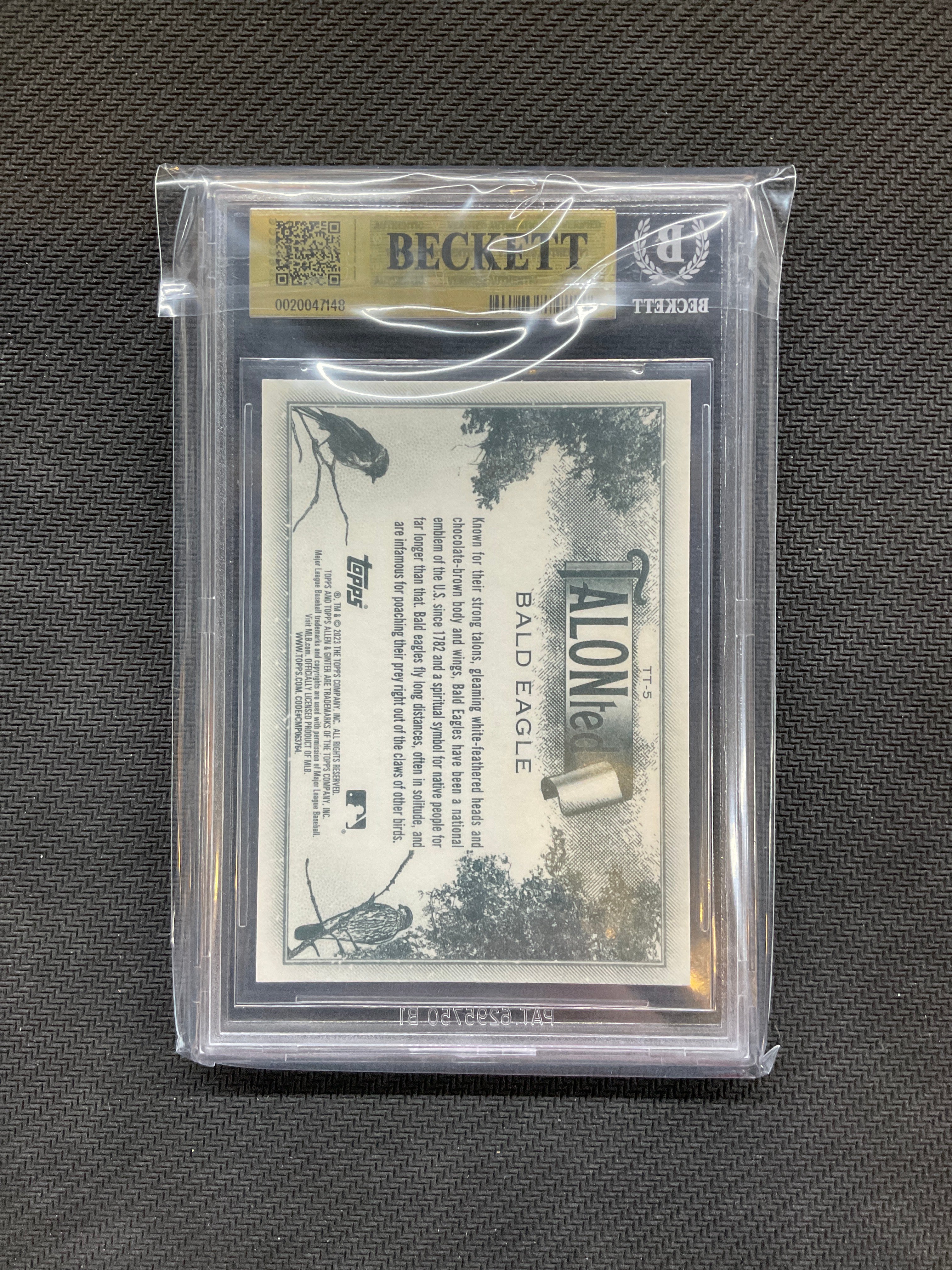 2023 Topps Allen & Ginter Bald Eagle Talonted BGS 9.5
