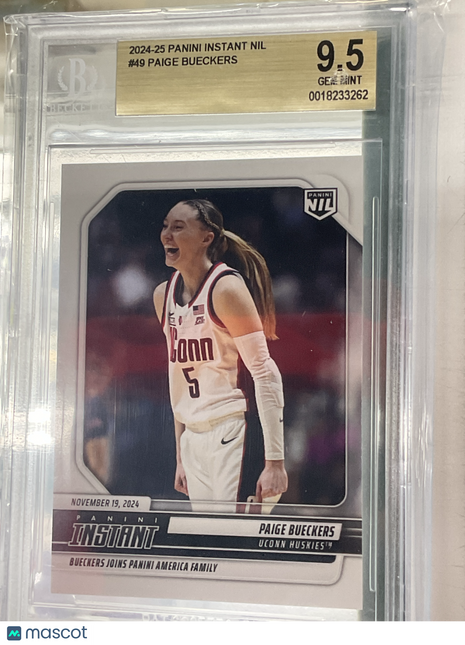 2024-25 Panini Instant Paige Bueckers Rookie BGS 9.5
