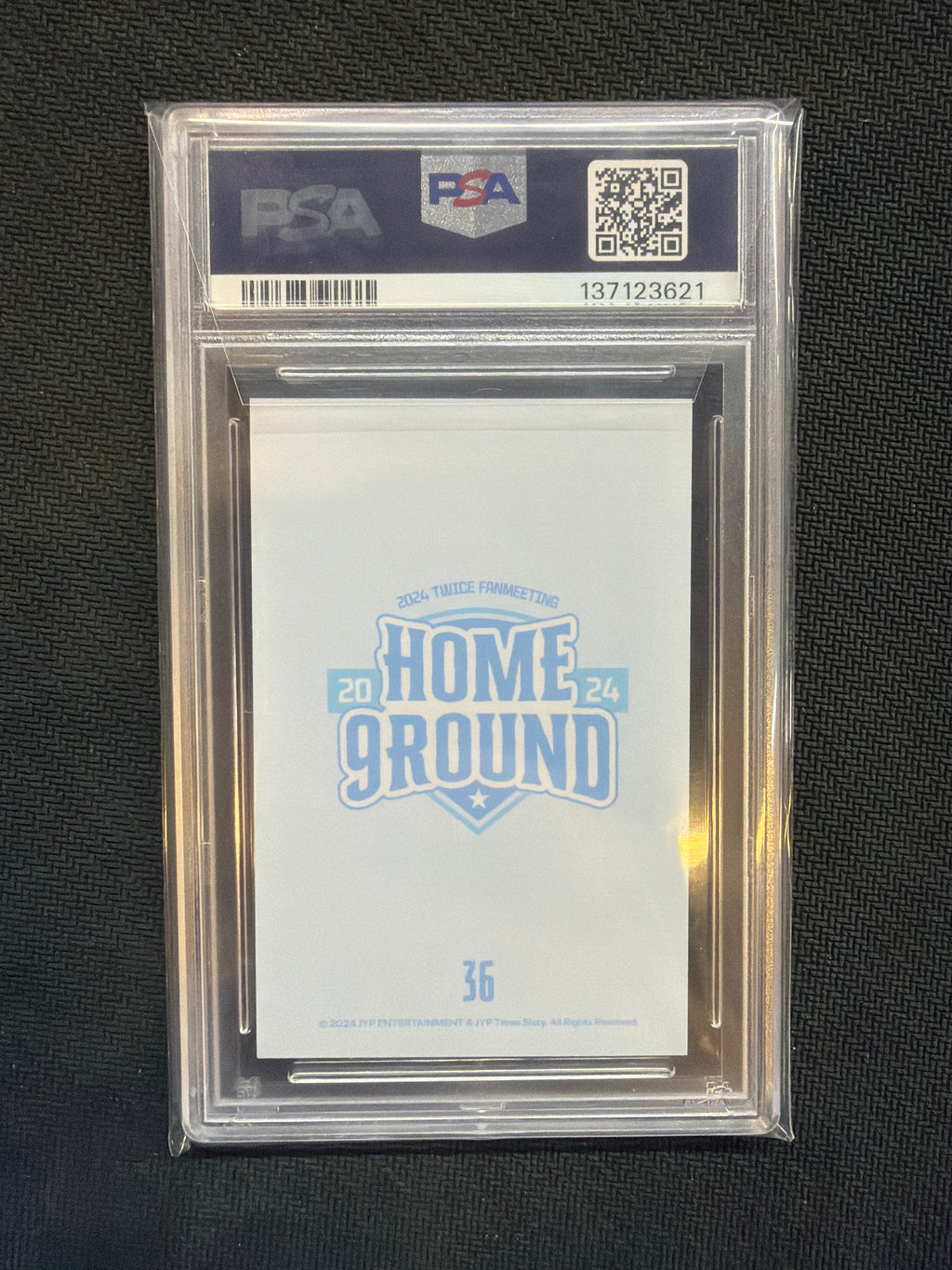 2024 Twice Home 9Round Tzuyu FanMeeting Trading Card PSA 10 621