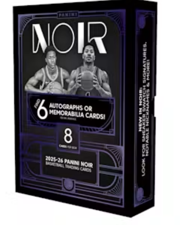 2025/26 Panini Noir Basketball Hobby Box