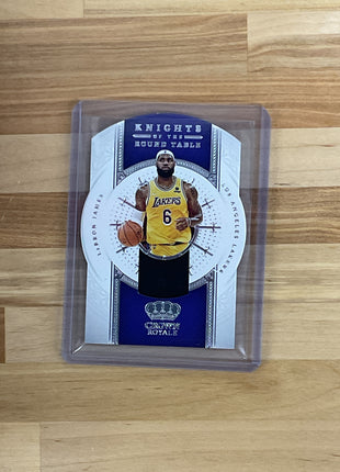 2021 Panini Crown Royale LeBron James Knights Patch