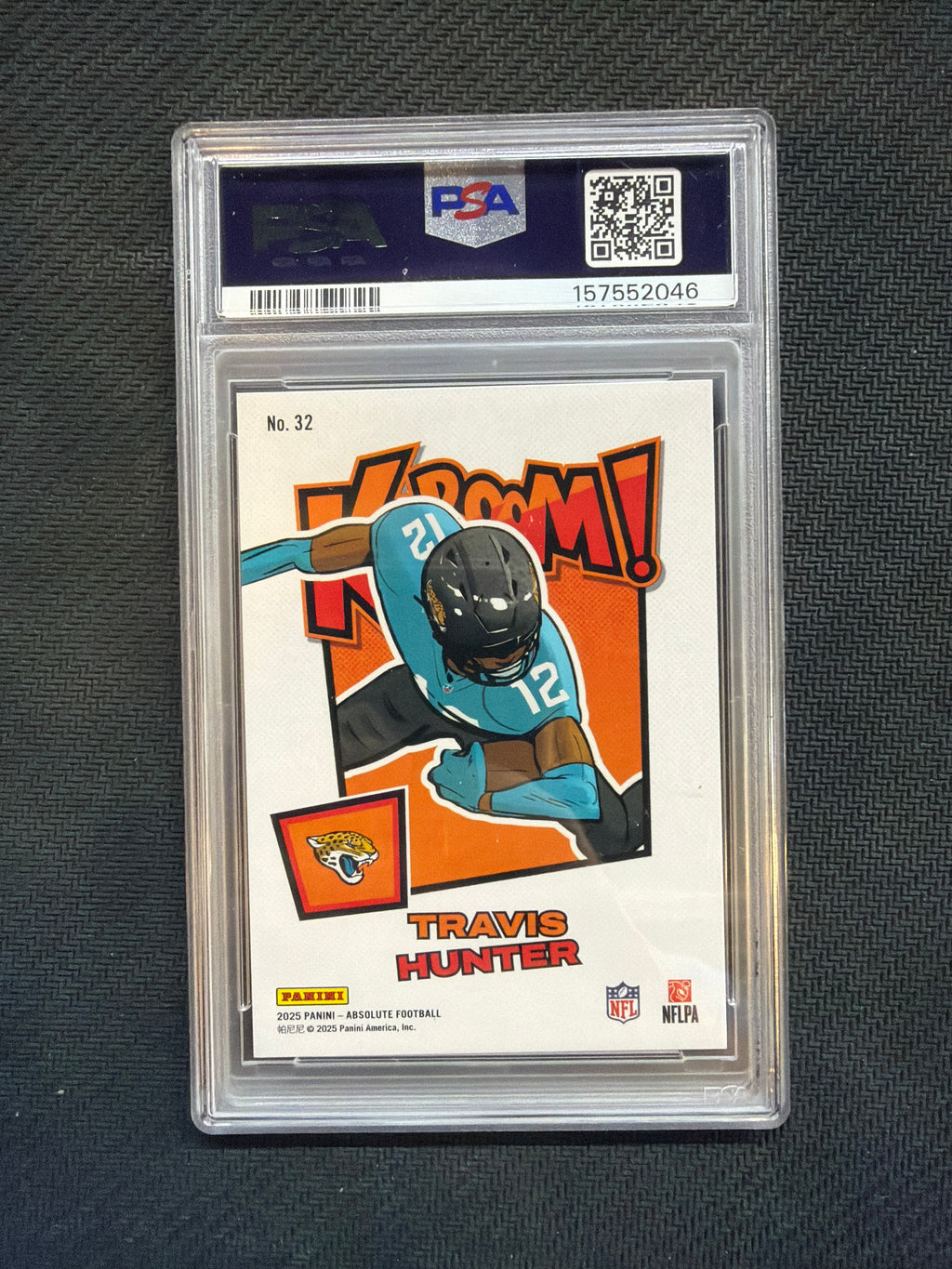 2025 Absolute Travis Hunter Kaboom! Horizontal Rookie PSA 10 046