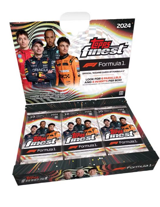 2024 Topps Finest F1 Formula 1 Hobby Box