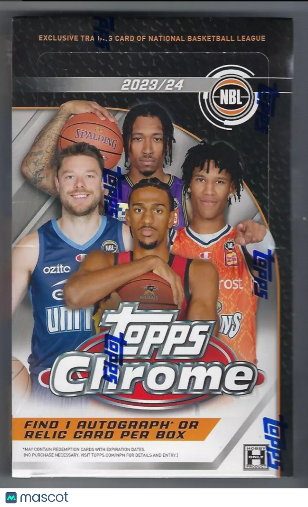 2023-24 Topps Chrome Basketball NBL Hobby Box