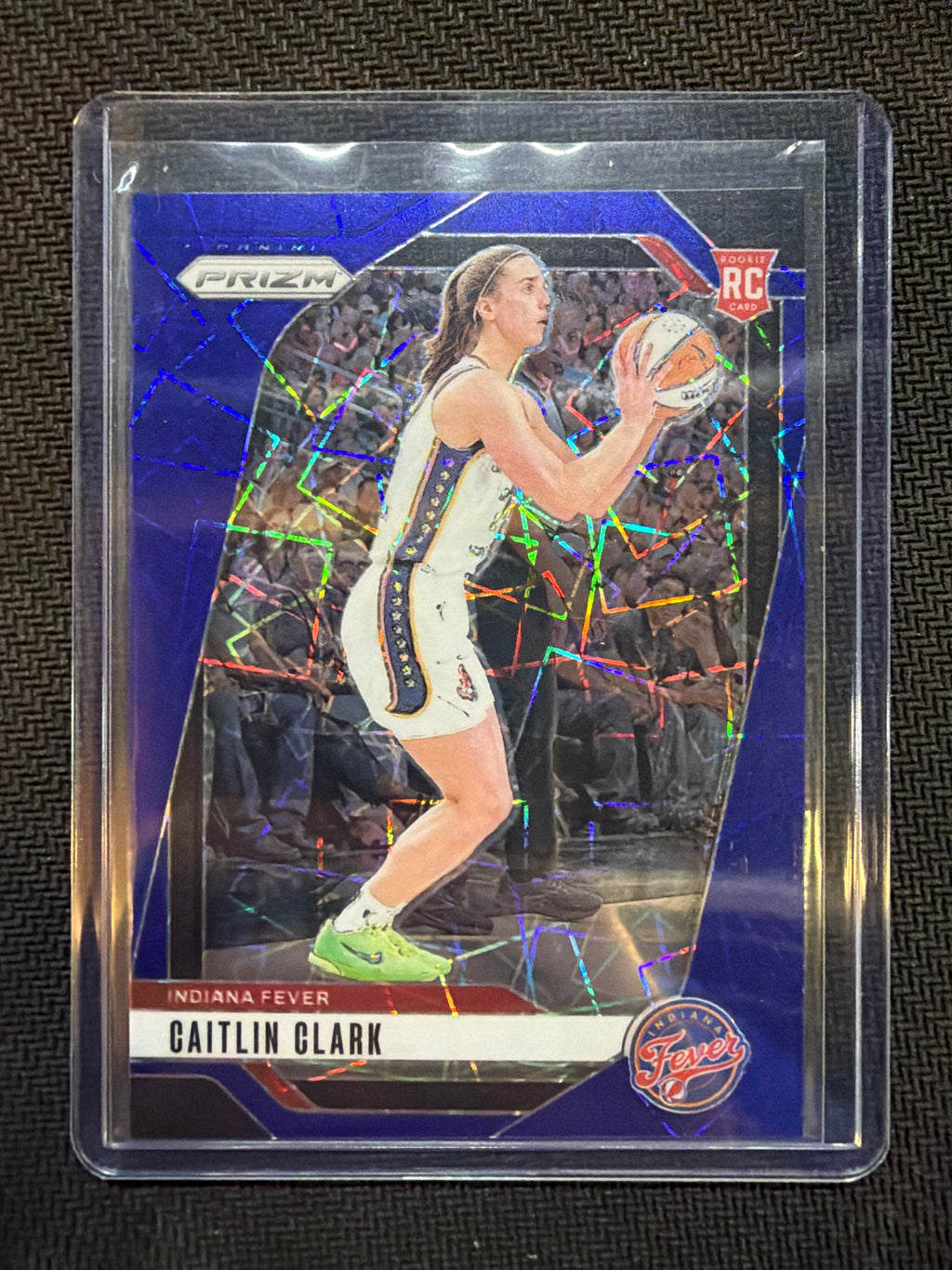 2024 Prizm WNBA Caitlin Clark Blue Velocity #22 Rookie