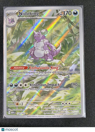 2023 Pokémon TCG Nidoking #174/165