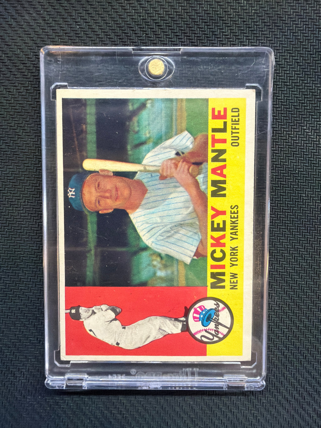 1960 Topps Mickey Mantle #350 1