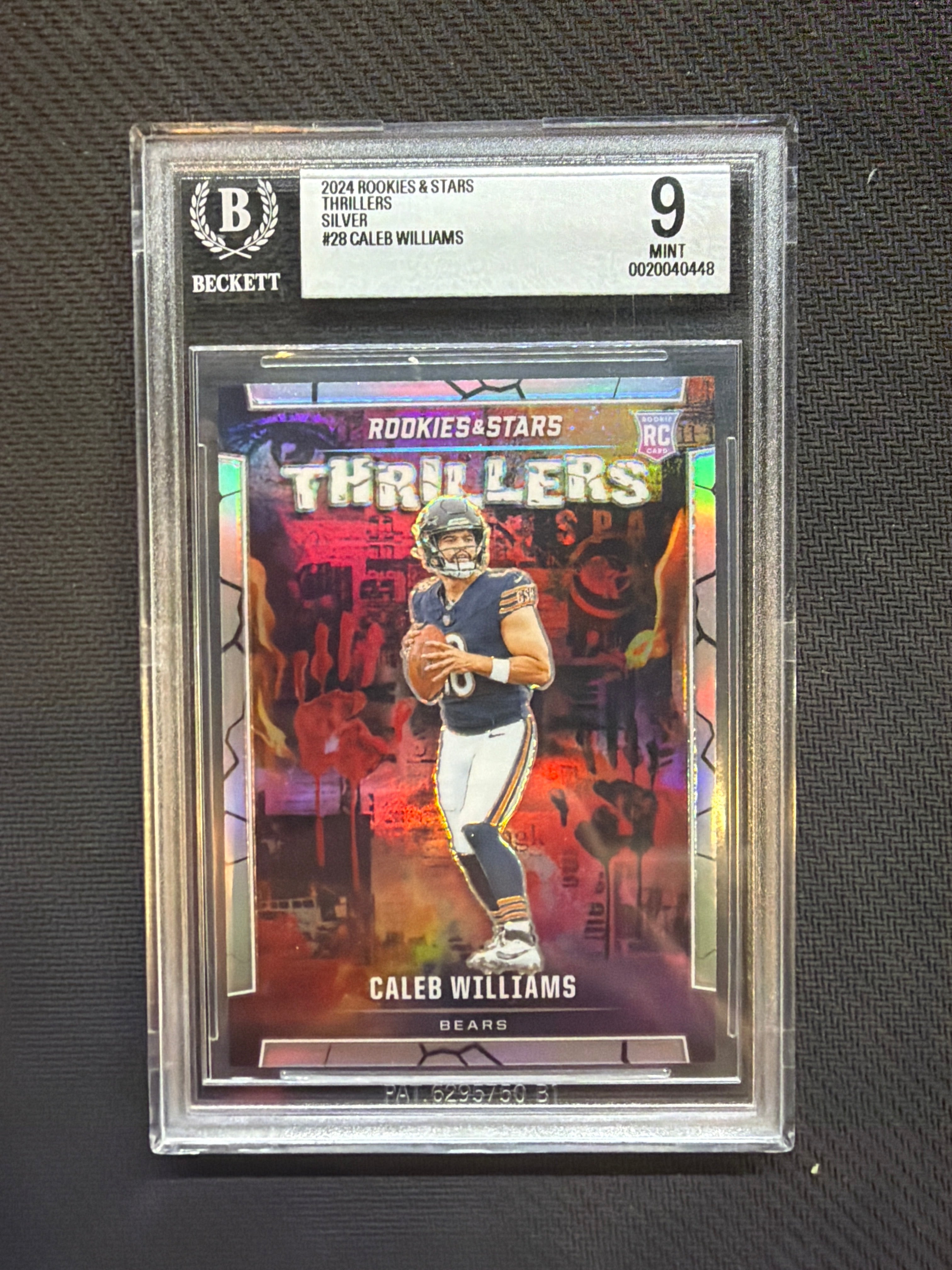 2024 Rookie Stars Caleb Williams Thrillers Rookie BGS 9 Bears