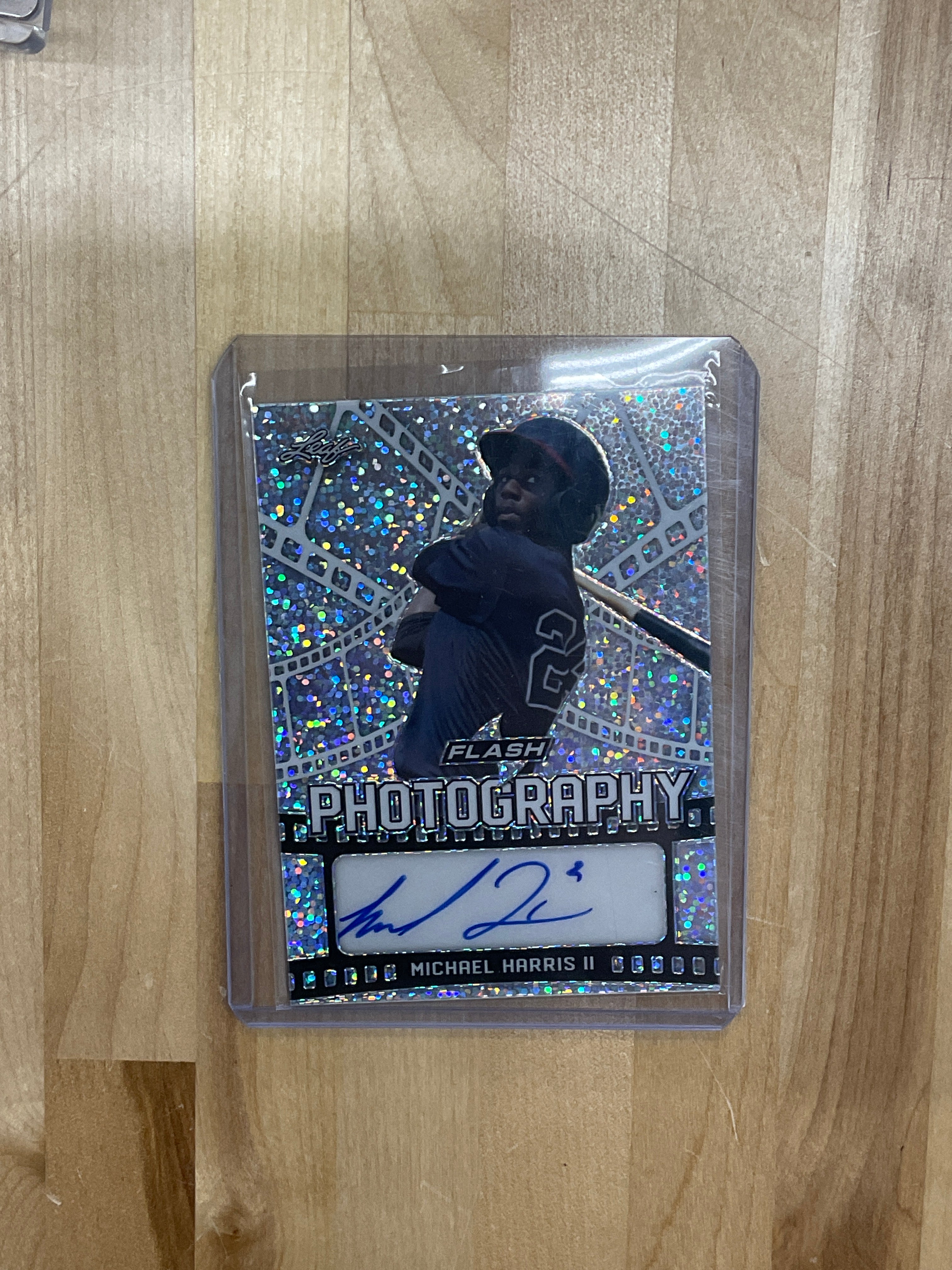 2021 Leaf Flash Michael Harris II Auto Braves