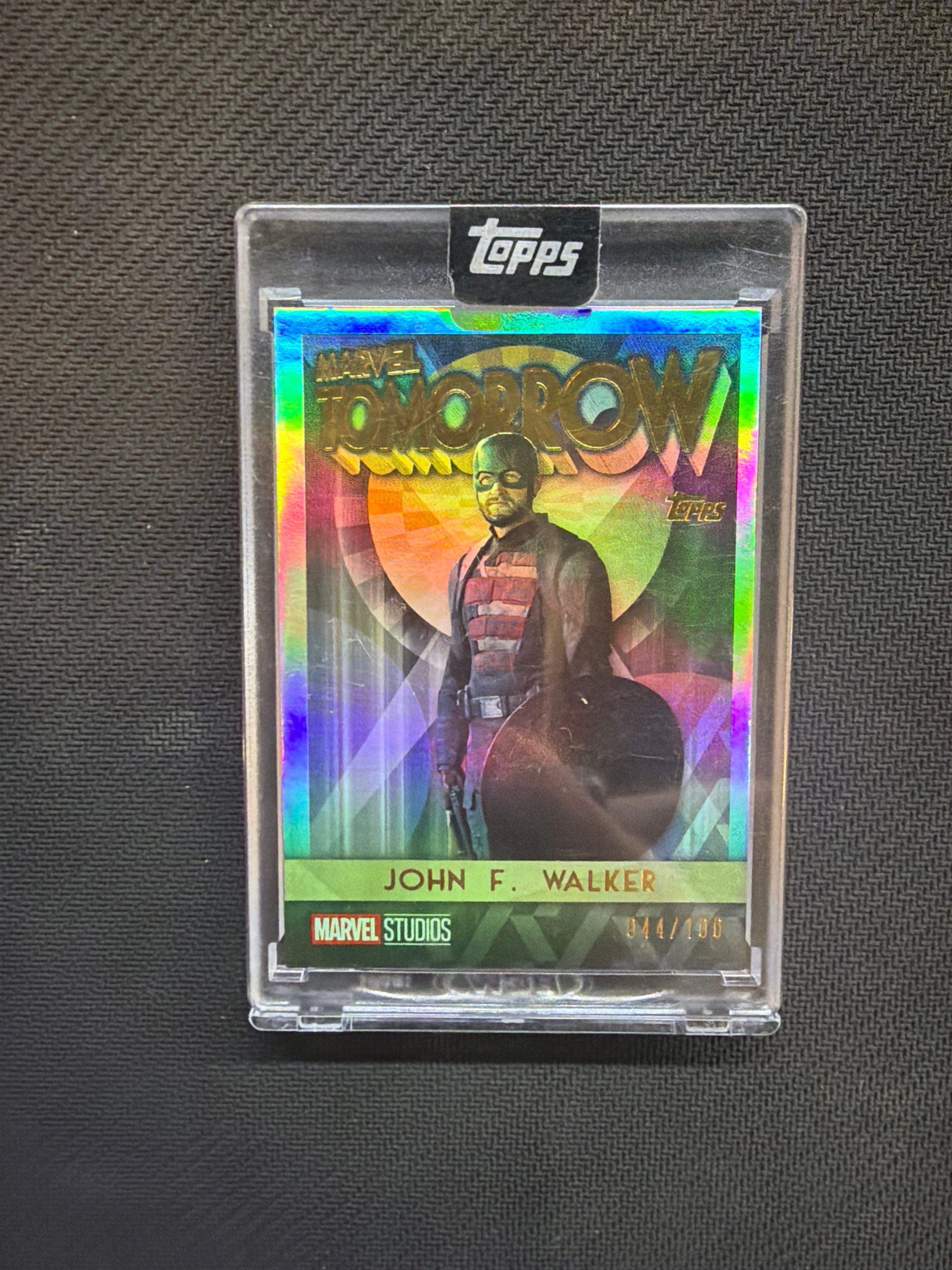 2025 Topps Marvel Collector John F. Walker MT-11 Marvel Tomorrow /100
