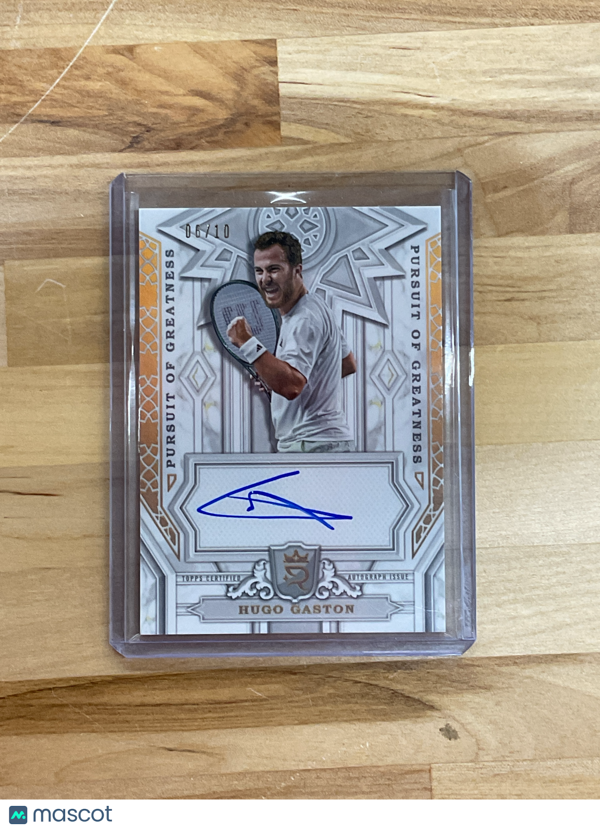 2024 Topps Royalty Hugo Gaston Gold Foil Auto /10