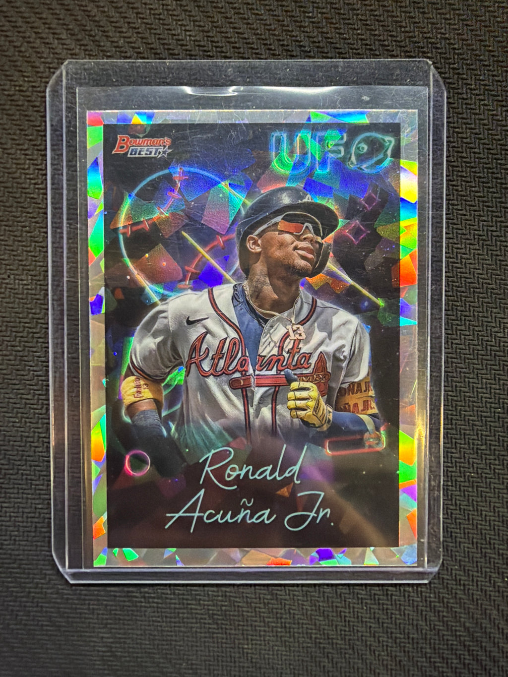 2022 Bowman's Best Ronald Acuna Jr UFO Atomic