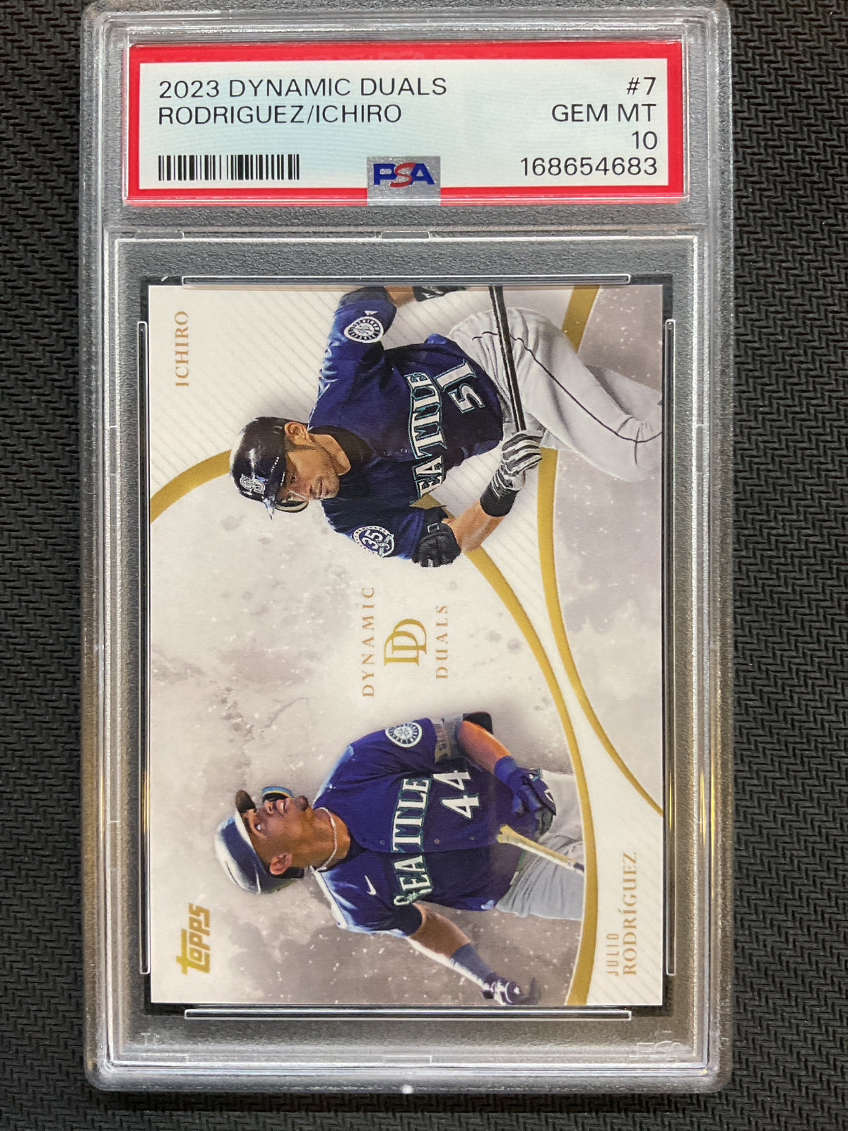 2023 Dynamic Duals #7 Rodriguez/Ichiro PSA 10