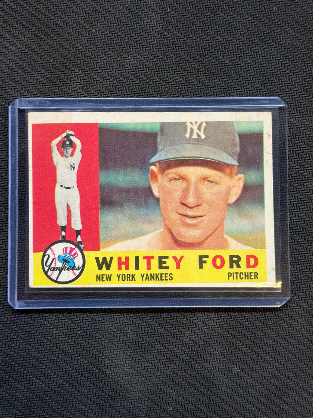 1960 Topps Whitey Ford #35 Yankees
