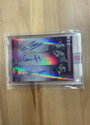 2020 Absolute Aaron Judge / Gleyber Torres / Gary Sanchez Triple Auto /5