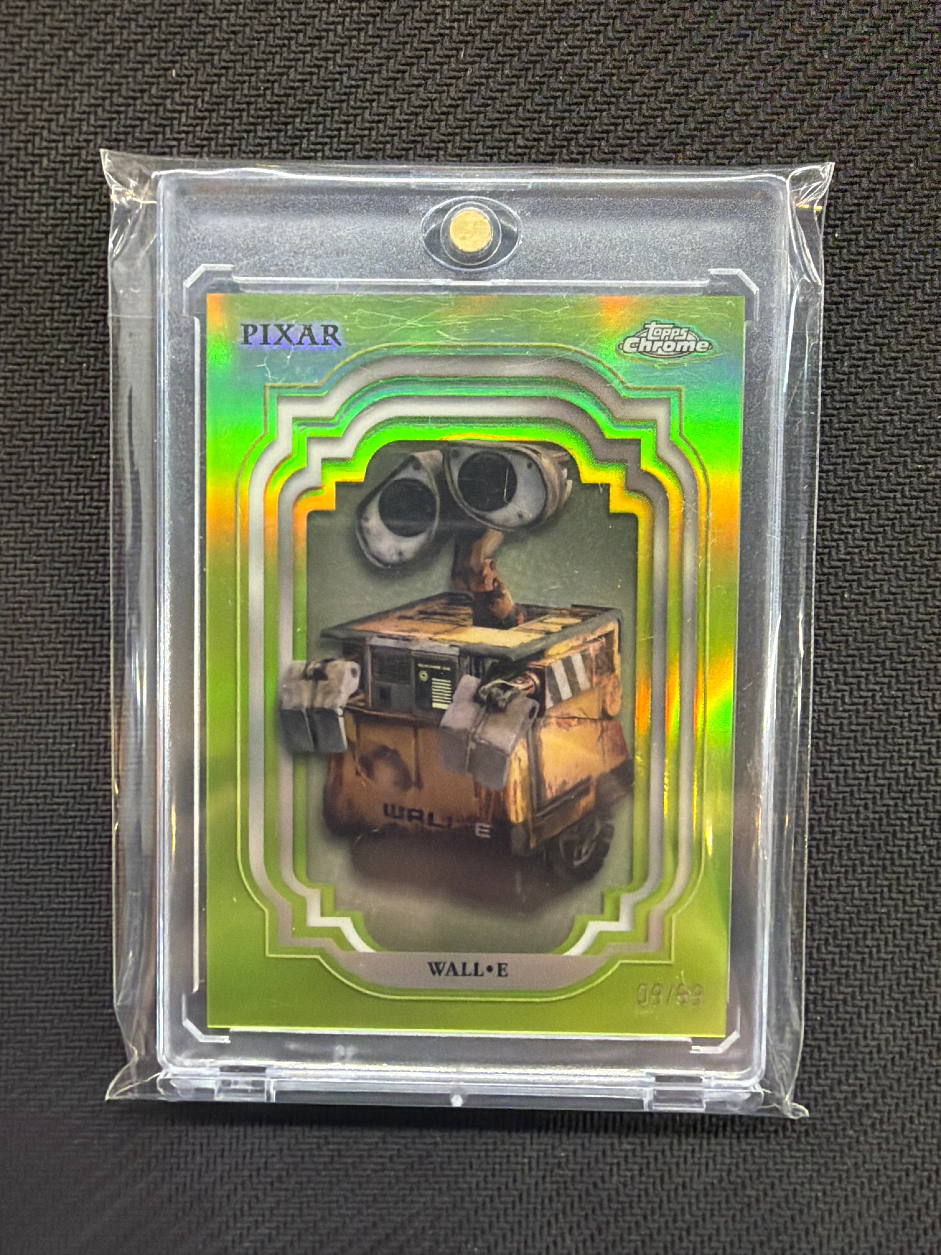 2024 Topps Chrome Disney Wall-E Green /99