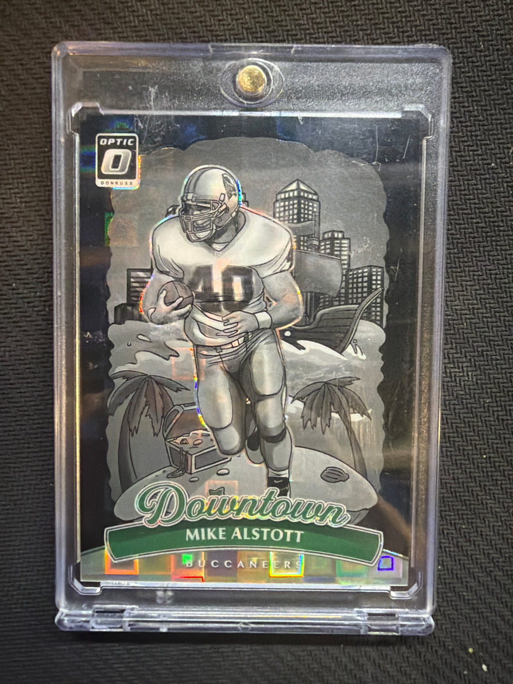 2025 Panini Donruss Optic Mike Alstott Downtown! Pandora /25
