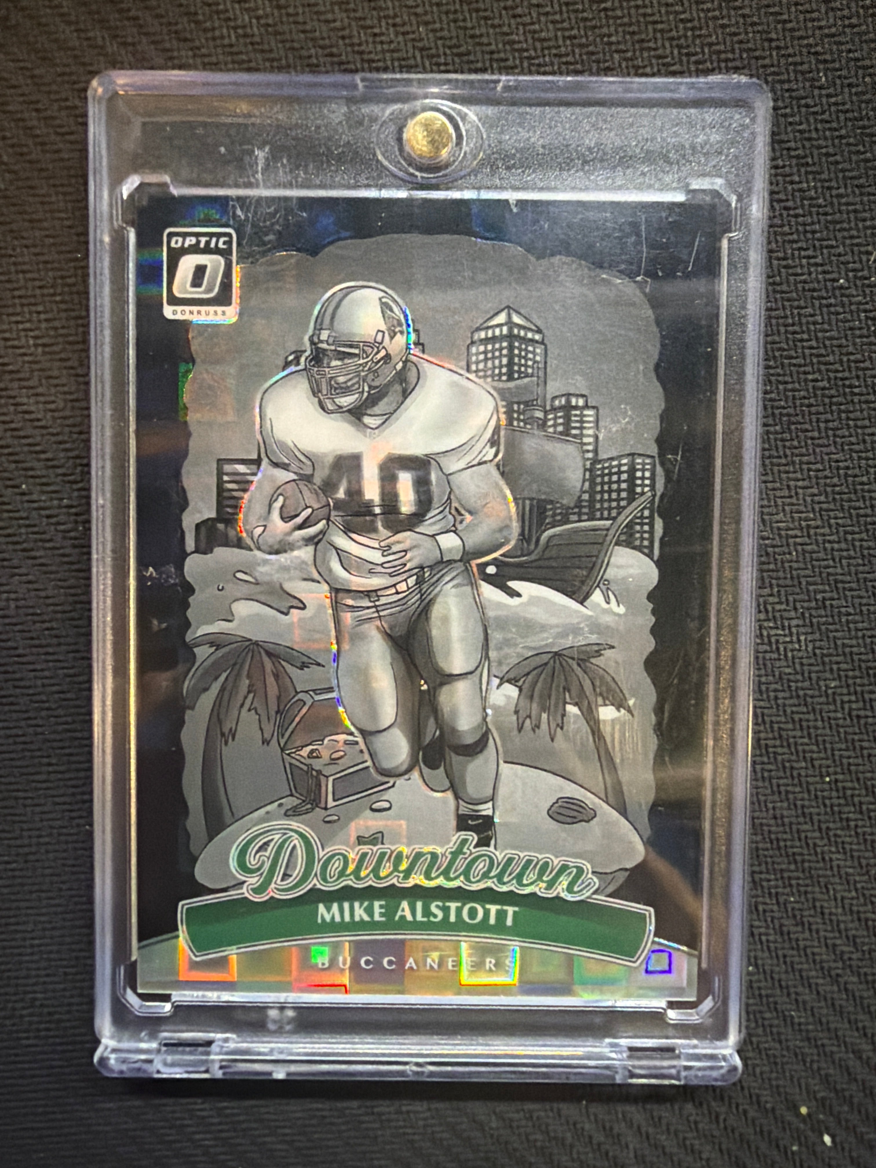 2025 Panini Donruss Optic Mike Alstott Downtown! Pandora /25
