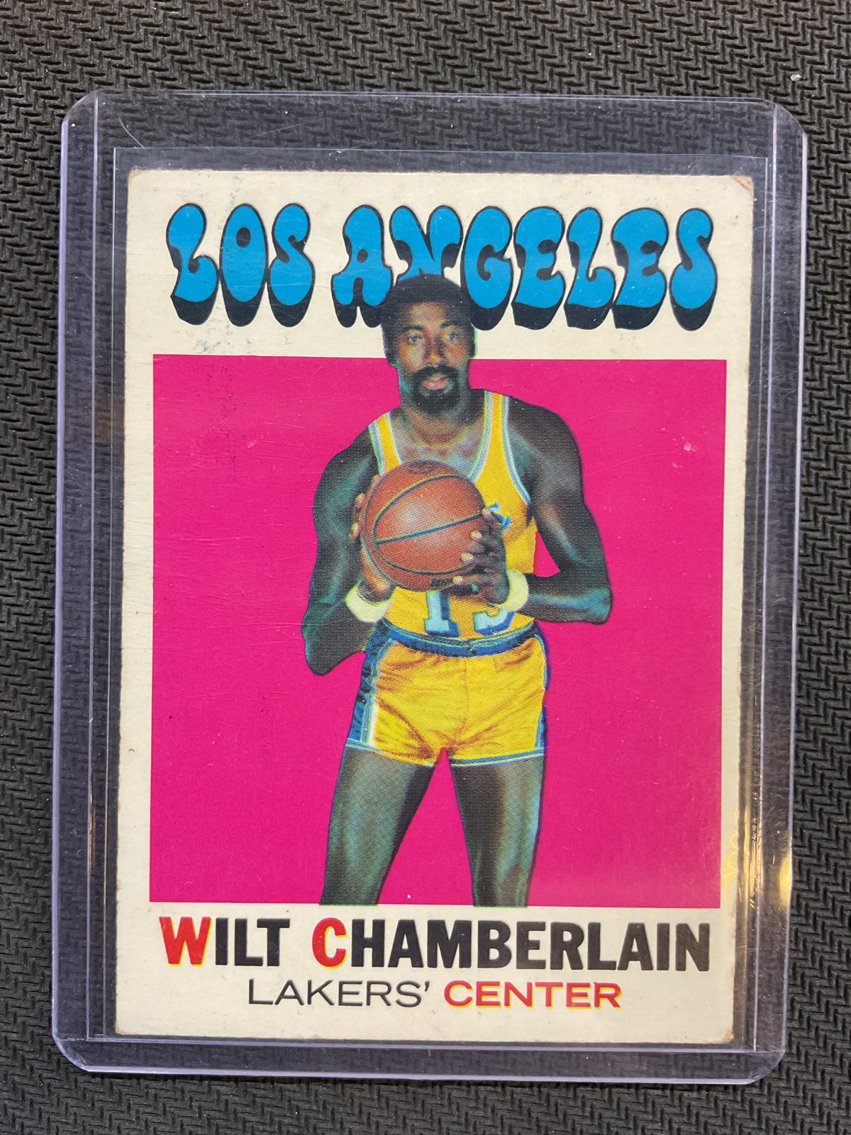 1971 Topps Wilt Chamberlin Lakers