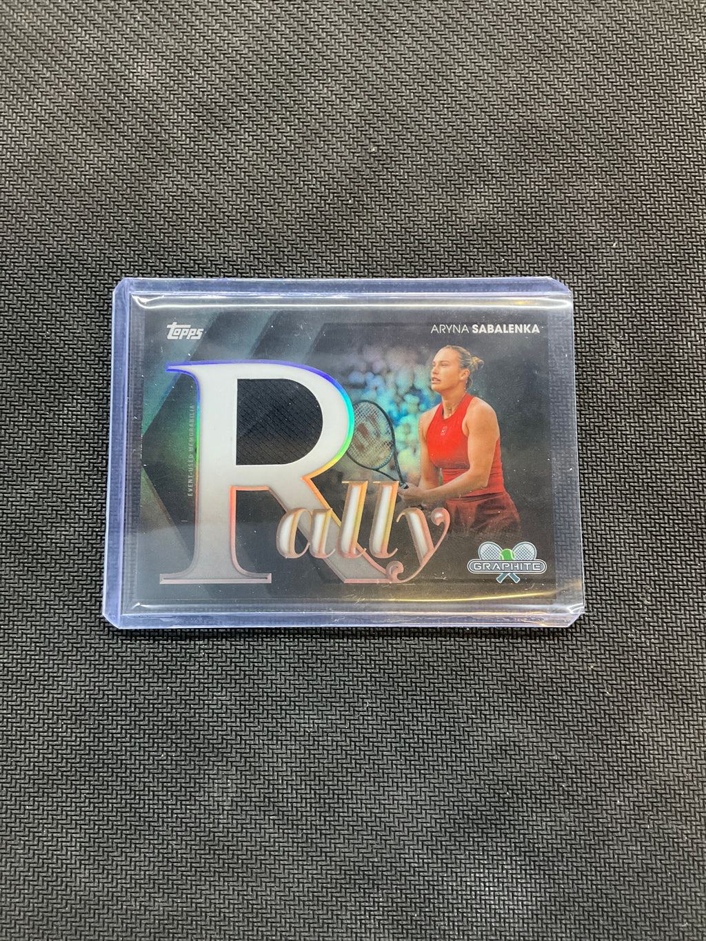 2026 Topps Graphite Aryna Sabalenka Rally Relic /10