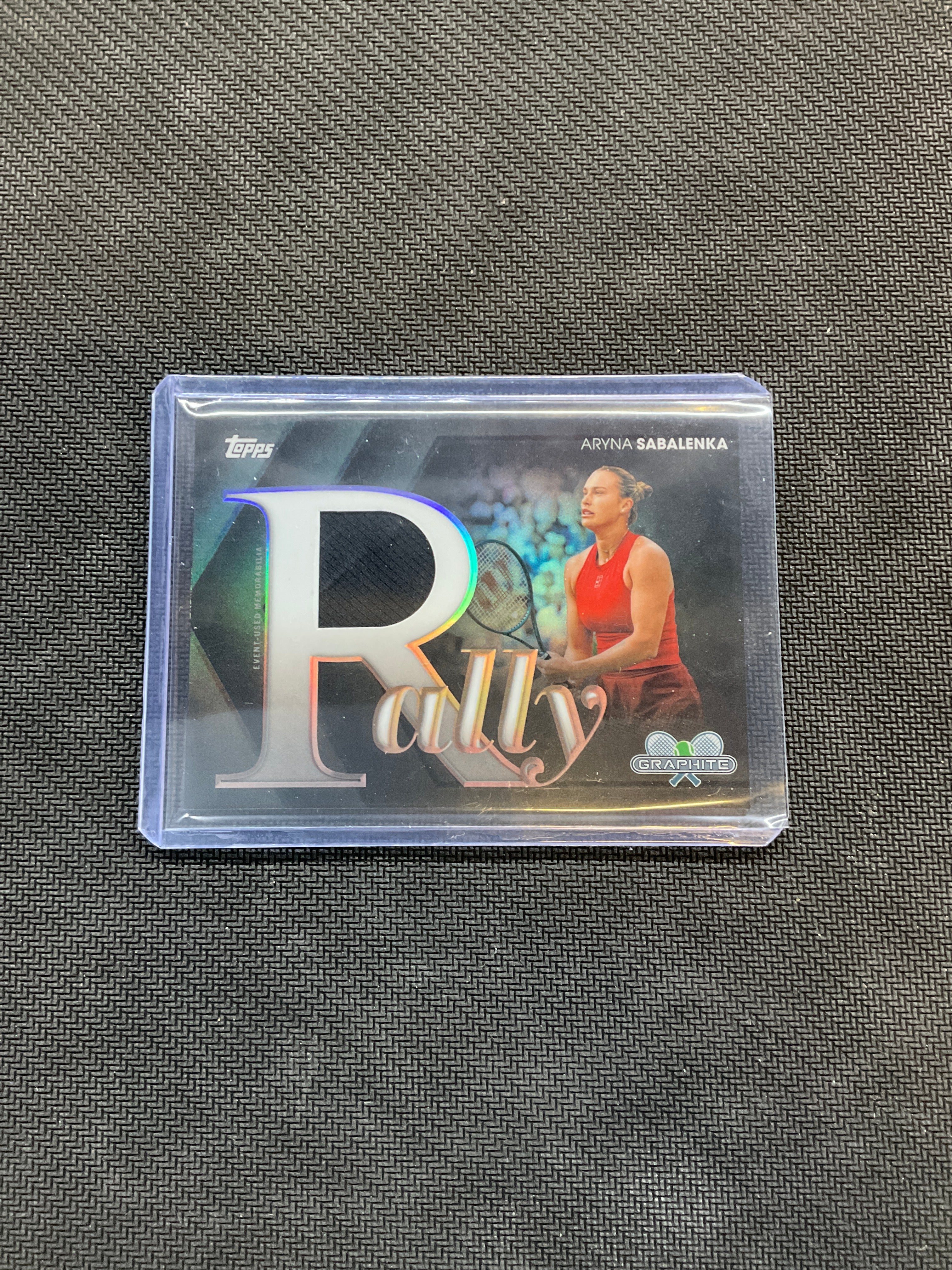 2026 Topps Graphite Aryna Sabalenka Rally Relic /10