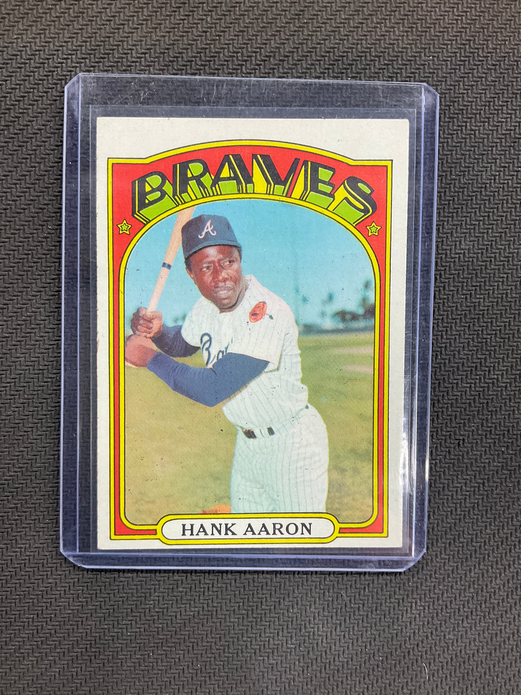 1972 Topps Hank Aaron Braves (2)