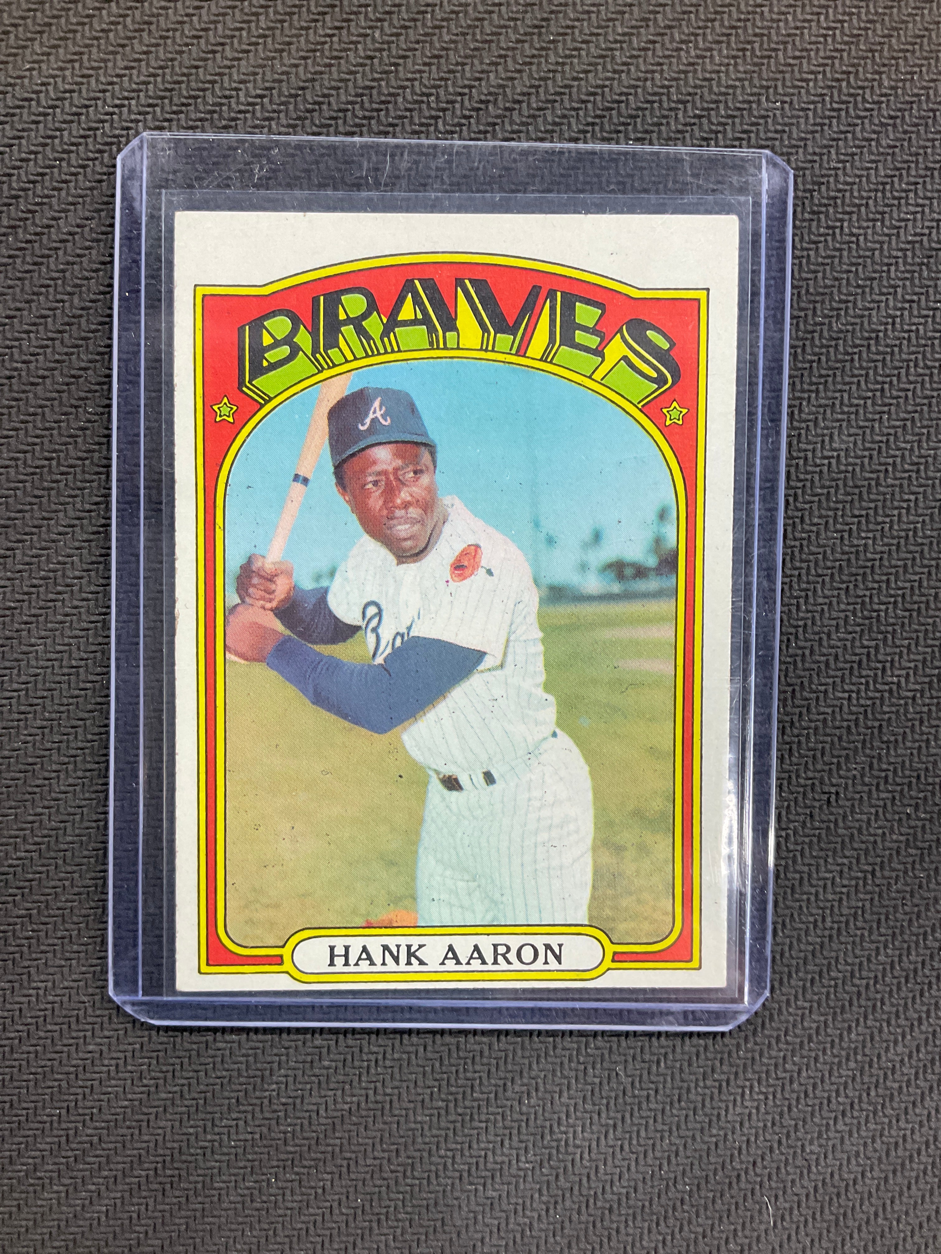 1972 Topps Hank Aaron Braves (2)