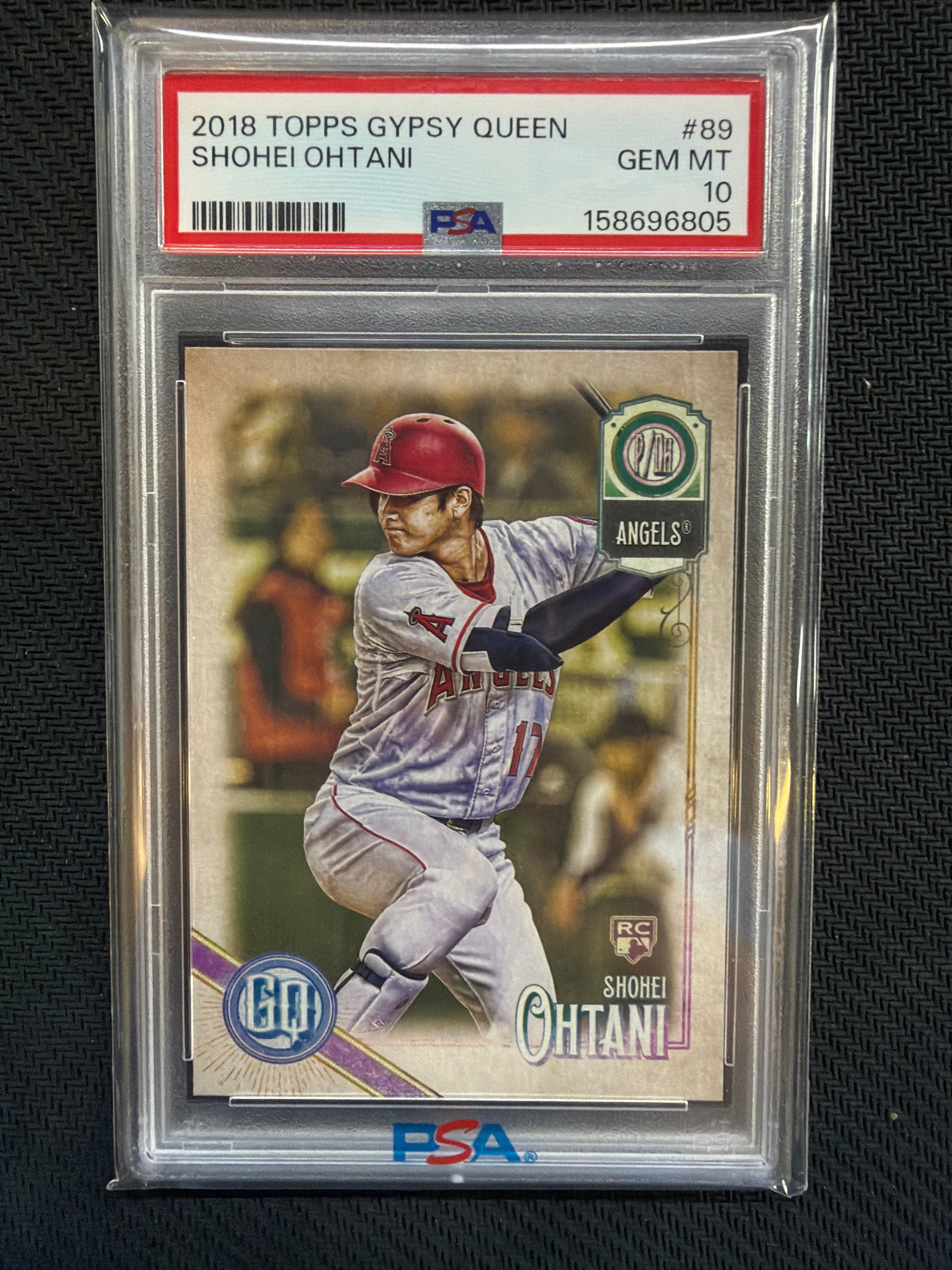 2018 Topps Gypsy Queen Shohei Ohtani #89 Rookie PSA 10 Angels