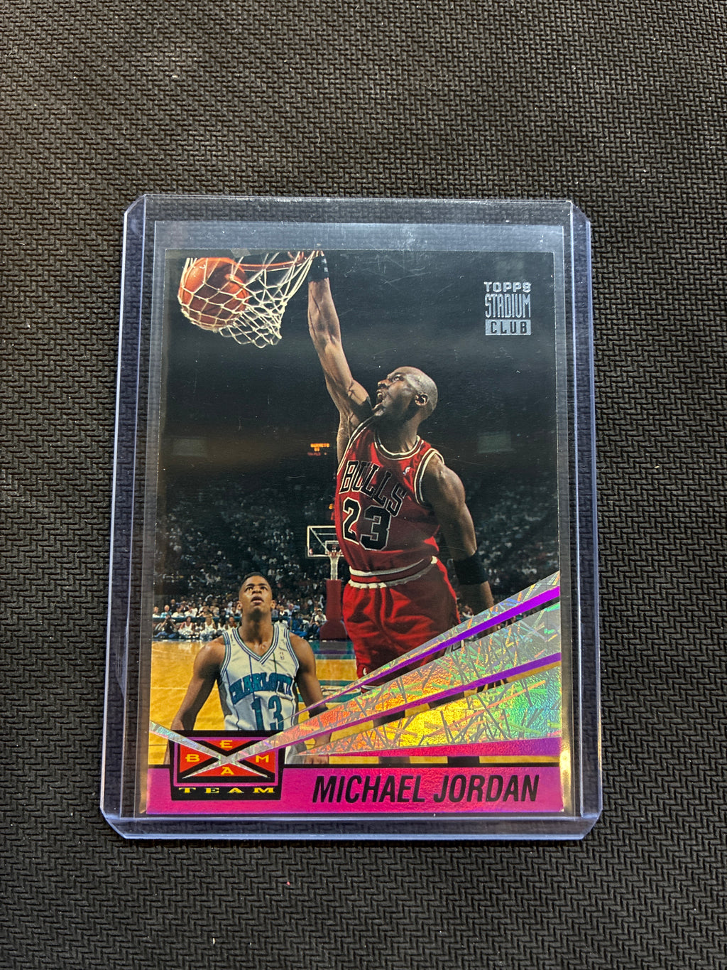 1993 Topps Stadium Club Michael Jordan Beam Team Bulls