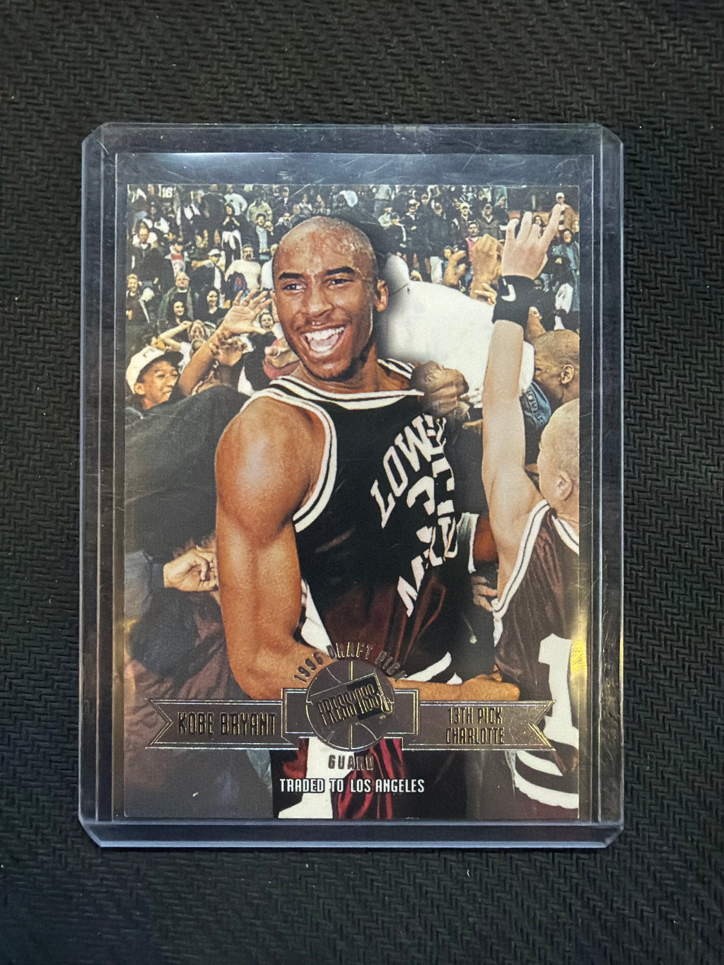 1996 Press Pass Kobe Bryant Rookie Silver Lakers