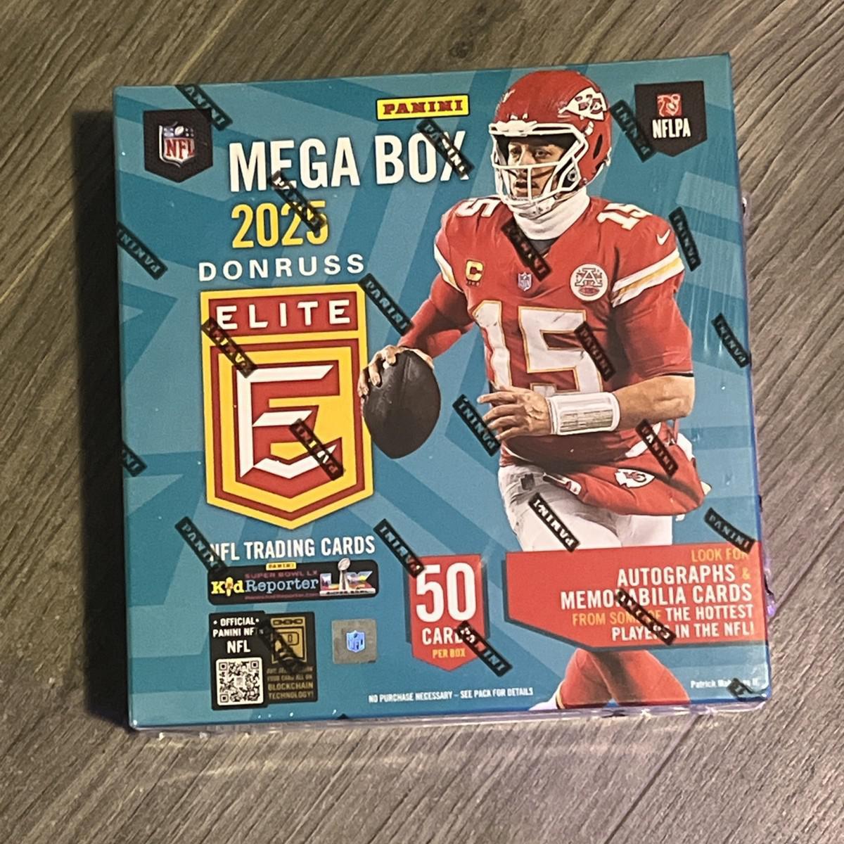2025 Panini Donruss Elite NFL Football Mega Box