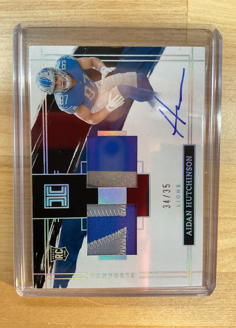 2022 Impeccable Aidan Hutchinson Patch Auto /35