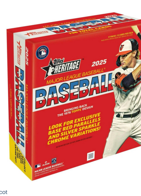 2025 TOPPS MLB HERITAGE MEGA BOX
