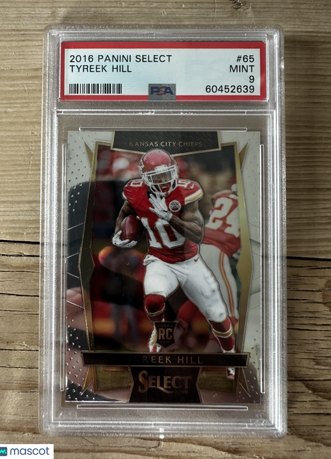 2016 Panini Select Tyreek Hill PSA 9 Rookie