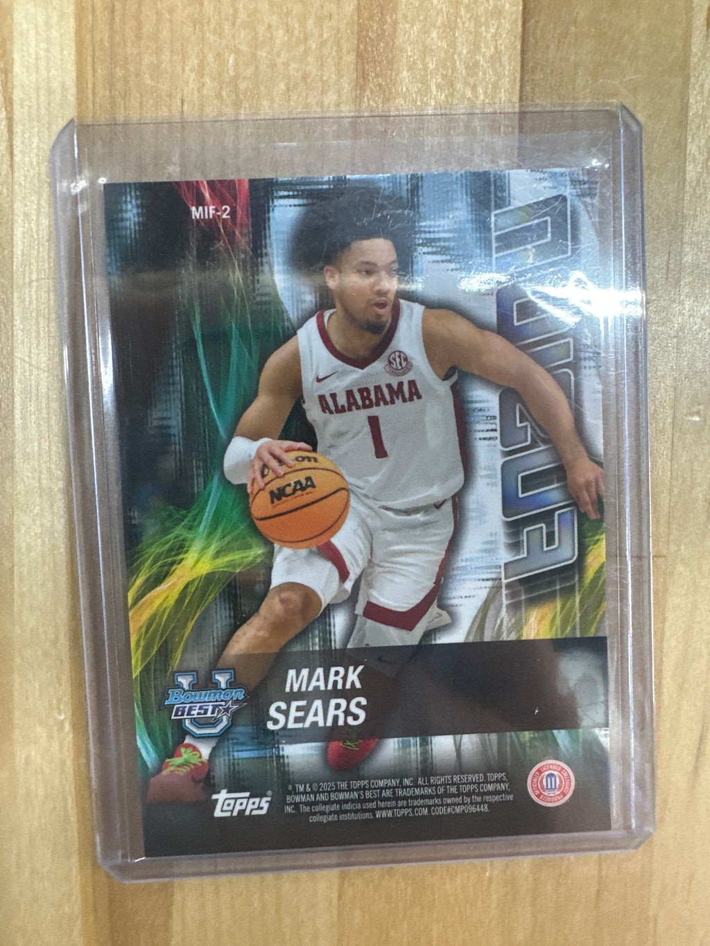 2025 Bowman Grant Nelson/Mark Sears Fusion