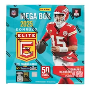 2025 Panini Donruss Elite Football Mega Box (Lavendar Parallels!)