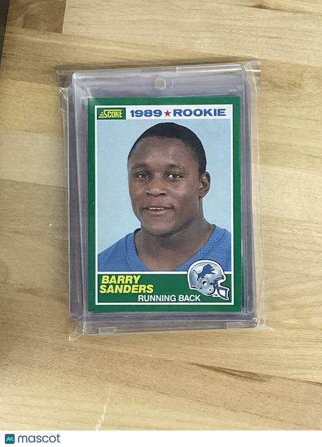 1989 Score Barry Sanders Rookie Lions