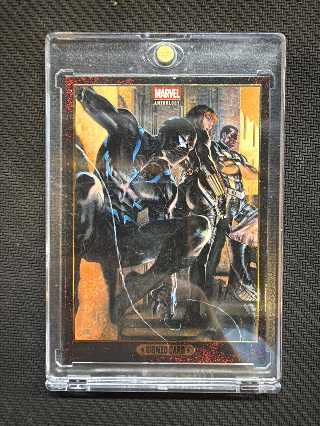 2025 Panini Marvel Anthrology Secret War Memorabilia Card Gabrielle Dell'Otto Auto